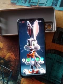 Vivo v21e with box and cable