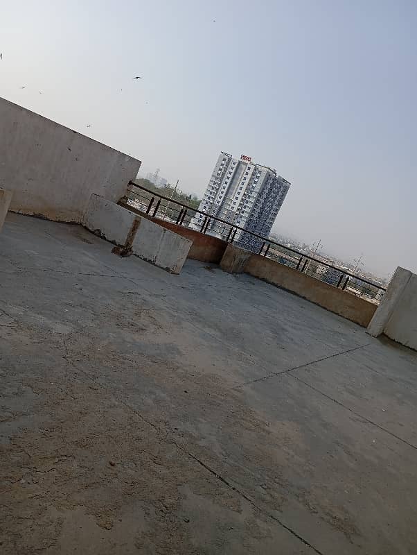 Newly Construction Top Floor With Paint House Gulistan E Johar Block 15 Beside Continatal Bakery 17