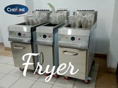 Restaurant Commercial Kitchen Fabrication, Fryer,  Hot plate,  Table,