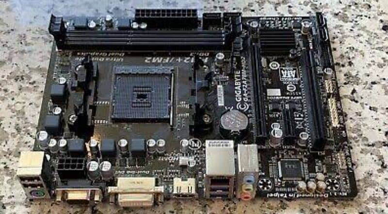 Amd processor with motherboard 1