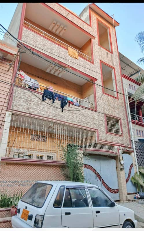 SECTOR- 11-C/2 BEAUTIFUL G+3 HOUSE ,WEST OPEN, LOAD SHEDDING FREE AREA, NORTH KARACHI, 1