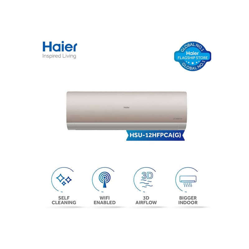 Haier INV 18HFPAA On Easy Installment Plan 0