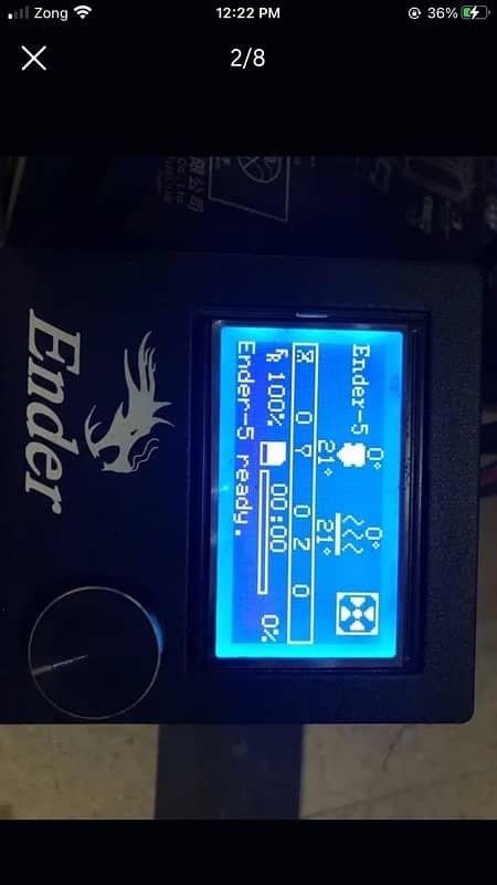 3D Printer (FDM Ender 5) with all accessories and  3 free spools 1