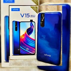 VIVO V15 PRO (6GB+128GB) WITH ORIGINAL BIX & CHARGER (10/09) CONDITION