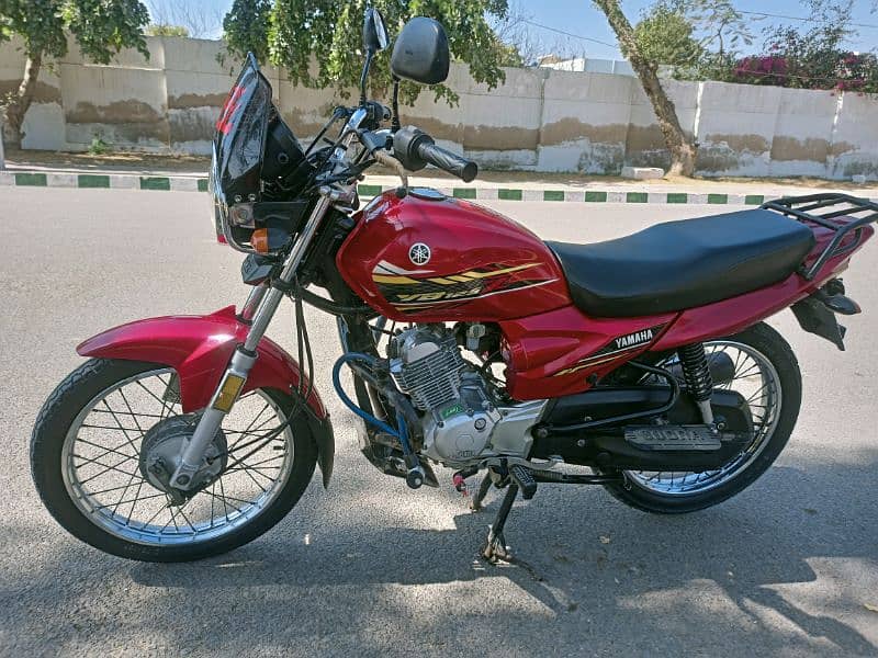 I am selling my Yamaha ybz125 model 2020 14