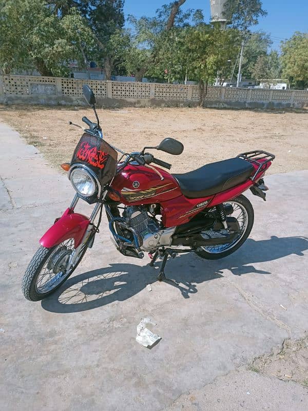 I am selling my Yamaha ybz125 model 2020 15