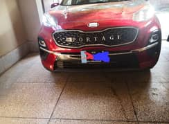 KIA Sportage 2020 fwd 10k driven hyper red color