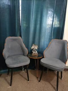 Grey chairs