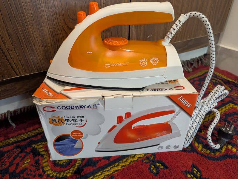 Good way Steam iron 2