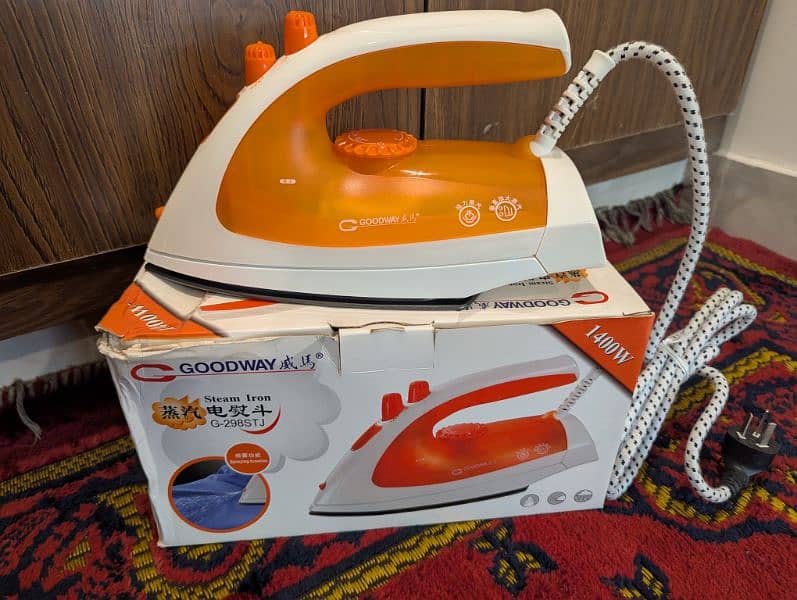 Good way Steam iron 3