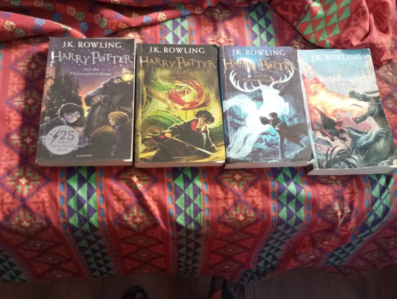 harry potter series 1-4 0