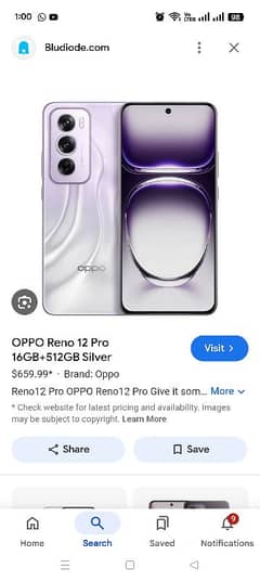 OPPO RENO 12 5 G Pro