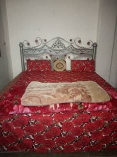 Iron furniture, complete bed set with sofa set