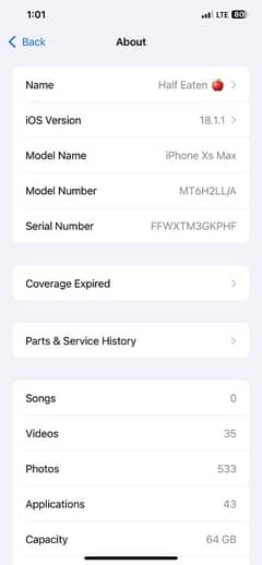 Iphone XS MAX PTA APPROVED