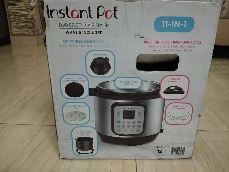 Instant pot 11 in 1 brand new 5