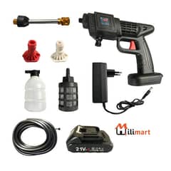 Water Pressure Gun for Car Wash, Solar Panel Cleaning & Multi-Purpose