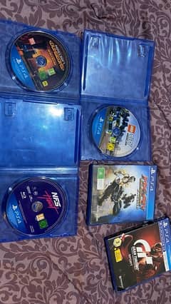 ps4     5 cds