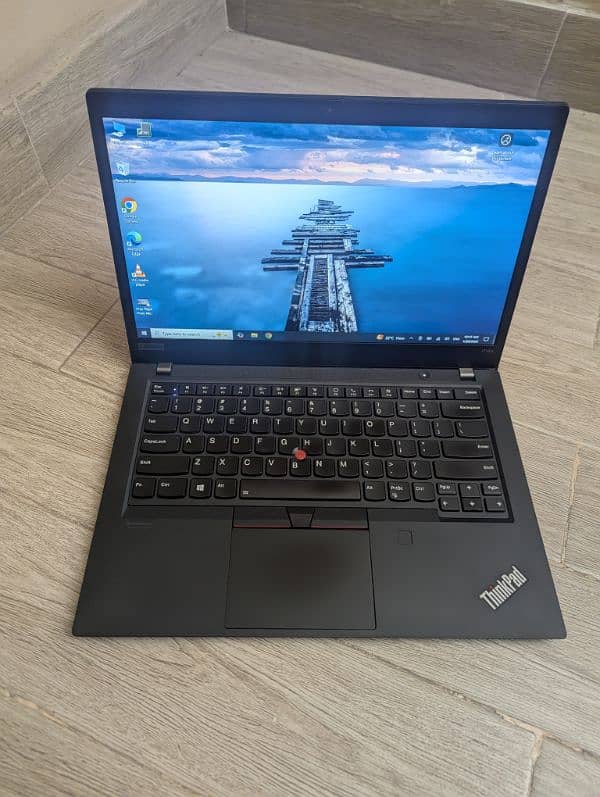 Lenovo P14s Ryzen 7 5850u 8 core 16 thread touch screen slim laptop 0