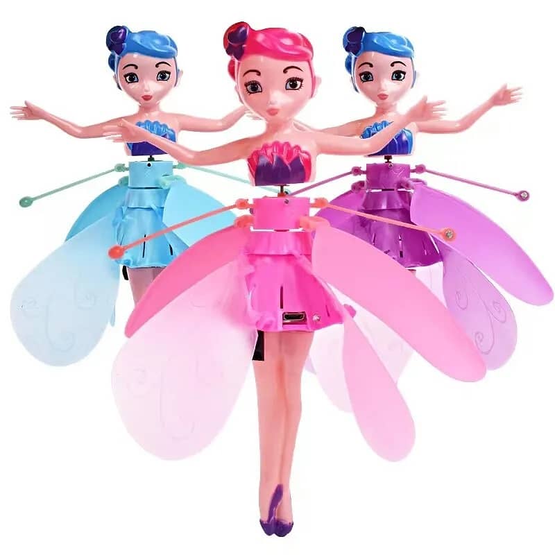 Magic Flying Fairy Princess Sensor Doll Saeed and sons 1