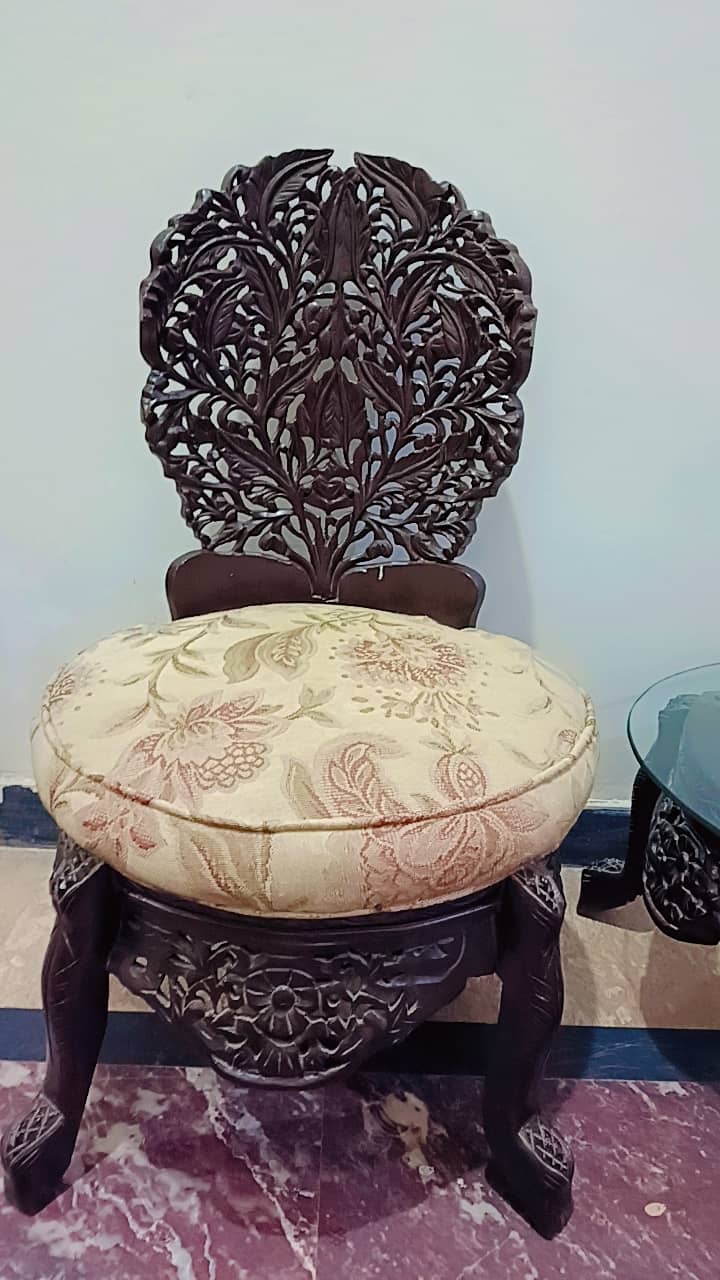 Chinyoti chairs and table. Price is negotiable 4