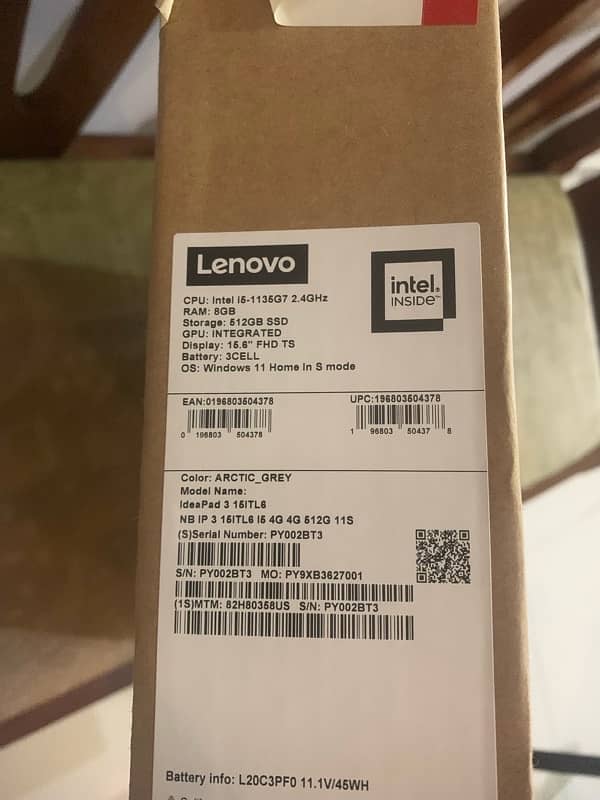 Lenovo touch screen laptop (i5, 11tg gen, 15.6”) 2