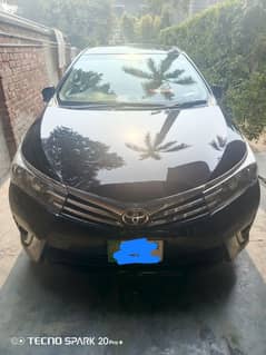 Toyota Altis Grande 2015 Black beauty