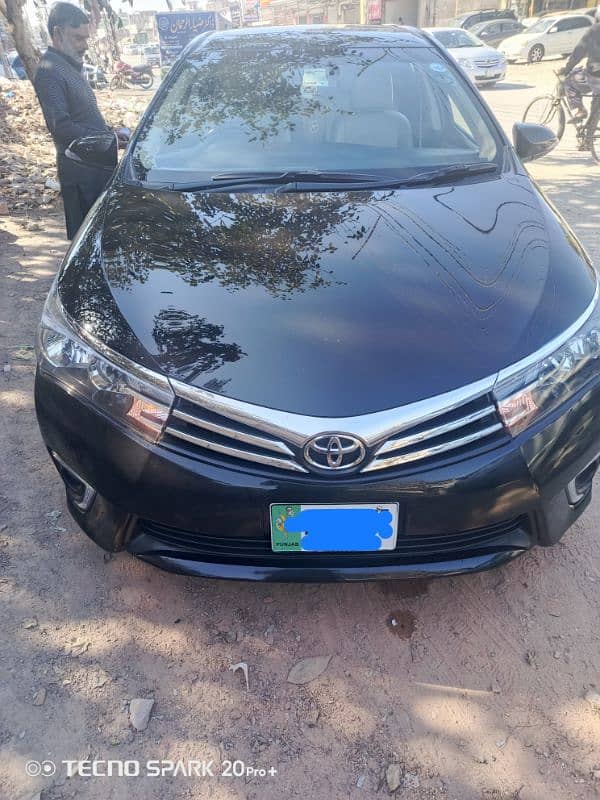 Toyota Altis Grande 2015 Black beauty 1