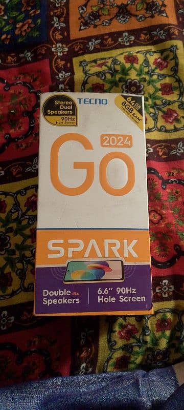 Tecno spark go 2024 ram 8 gb storage 64 gb 10 by 10 2