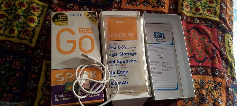 Tecno spark go 2024 ram 8 gb storage 64 gb 10 by 10 3