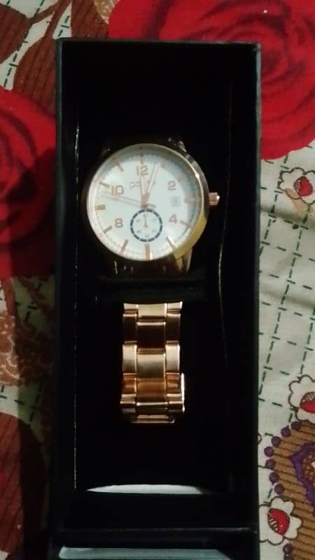 new style watch positive golden watch 5