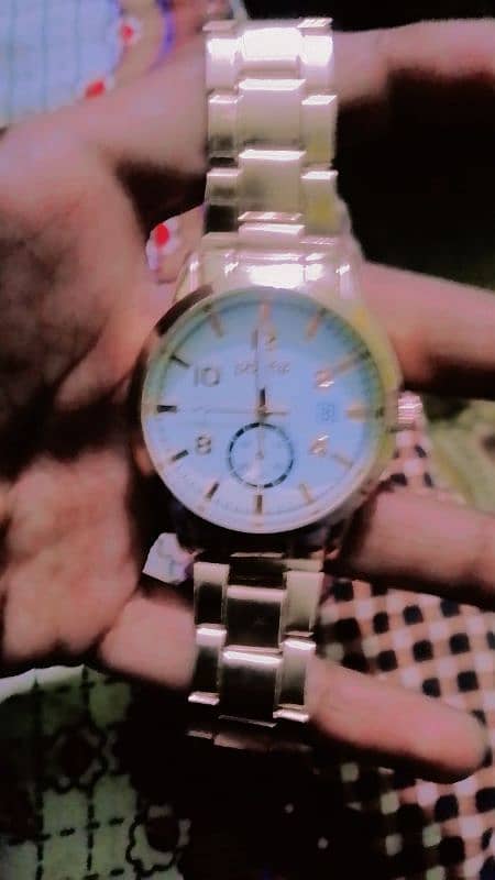 new style watch positive golden watch 7