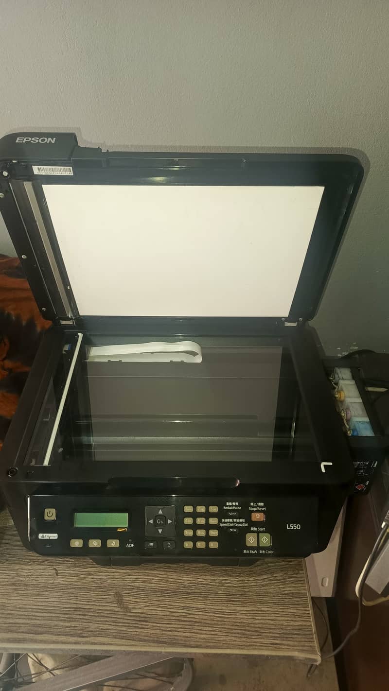 Epson L550 inkjet 4 color All in one Printer 0