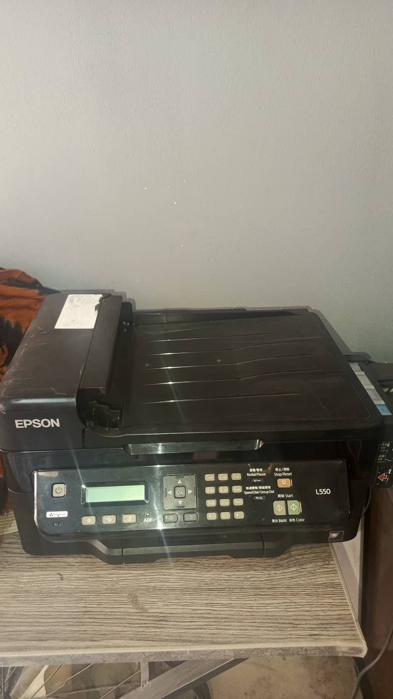 Epson L550 inkjet 4 color All in one Printer 2