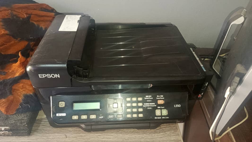 Epson L550 inkjet 4 color All in one Printer 4