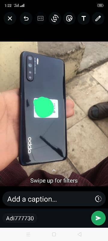 sale Oppo f 15 with box bohat achi condition main 1