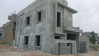 air port enclave5 Marla Gray Structure House for Sale Near New Islamabad Airport