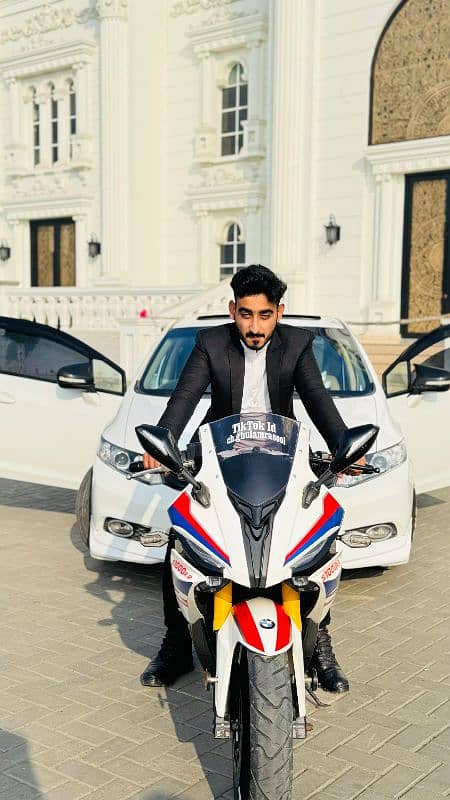 BMW s1000rr replica 400cc dual cylinder bilkul new h 3