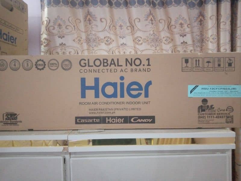 Haier 1 Ton A/C New Box pack 0