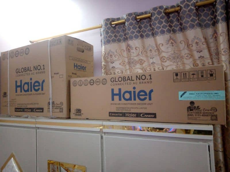 Haier 1 Ton A/C New Box pack 2