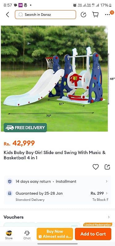 baby slide and swing 4