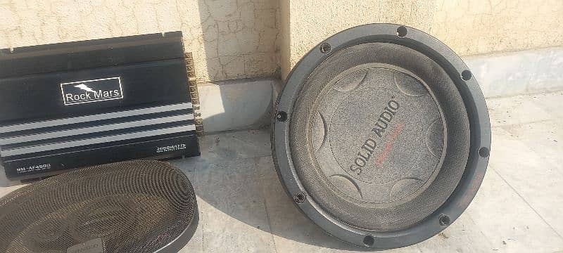 car Audio system complete set 3