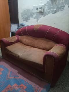 USED SOFA SET 7 SEATER SET