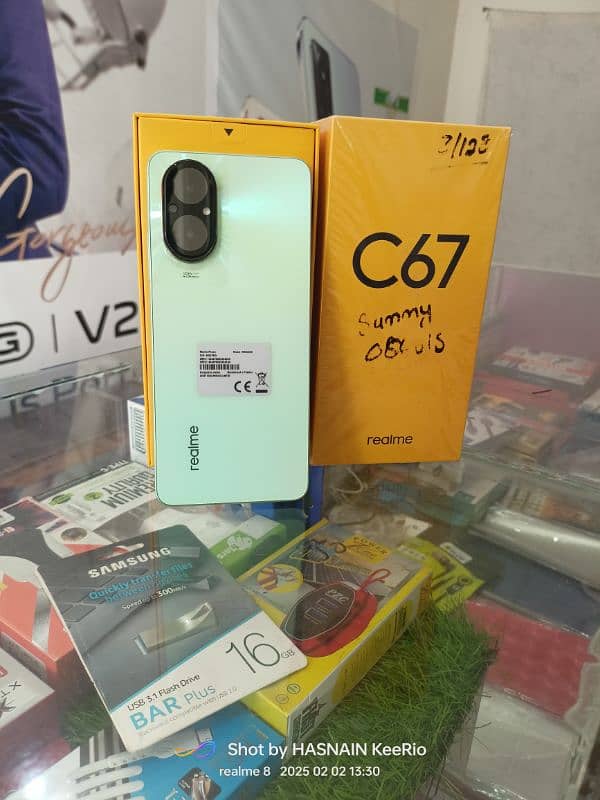 realme C67 . . . 8+128 0