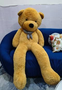 6 Ft. Tall Yellow Colored Teddy Bear