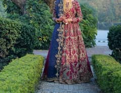 Stunning Baraat Bridal Dress – Handcrafted Elegance