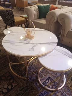 Nesting Table | Marble table | Coffee table | Round table| Table