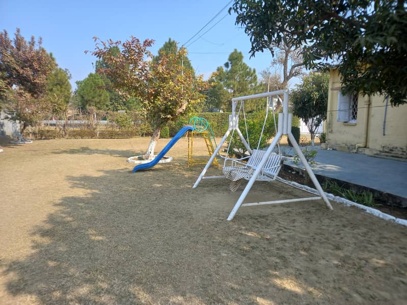 Lawn swings and kids slide 2