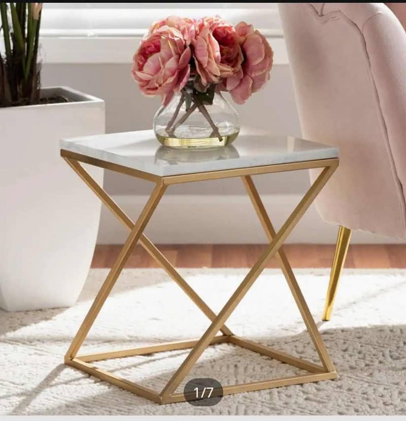 Nesting Table | Marble table | Coffee table | Round table set 11