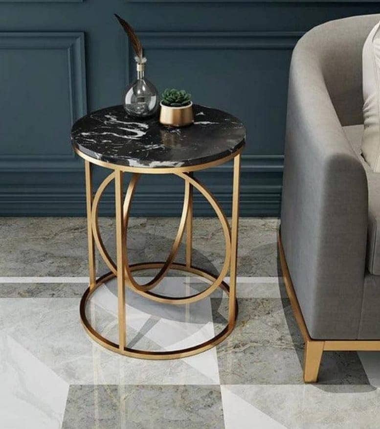 Nesting Table | Marble table | Coffee table | Round table set 12