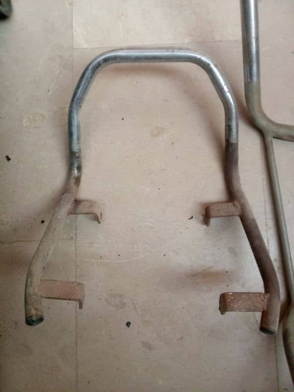 70 bike spare parts. Double Stand cariel handle bar 0